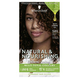 Schwarzkopf Natural & Nourishing 585 - Dark Red Brown Permanent Hair Dye   143g GOODS M&S   