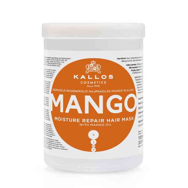 Kallos mango hair mask 1L, UK version