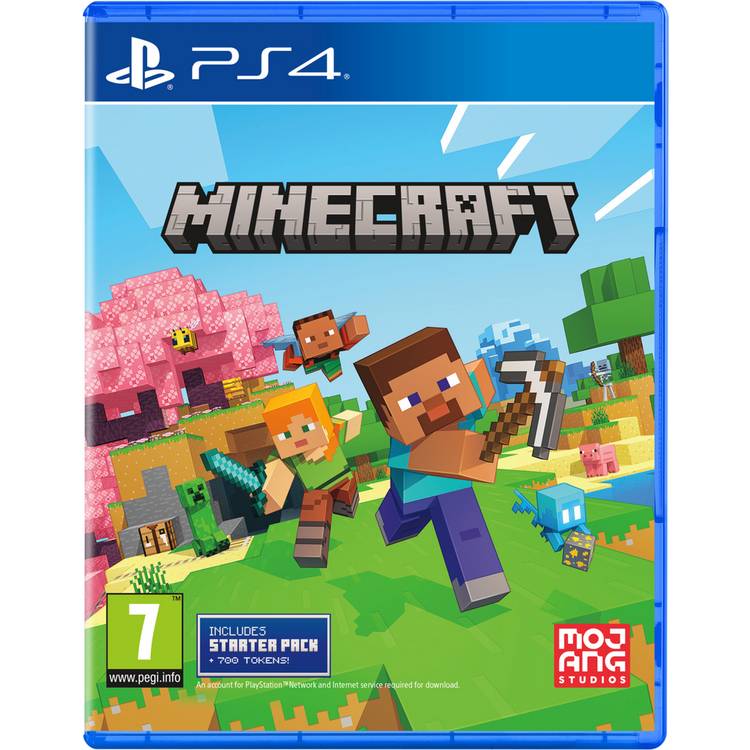 Minecraft Starter Collection PS4 game, UK version