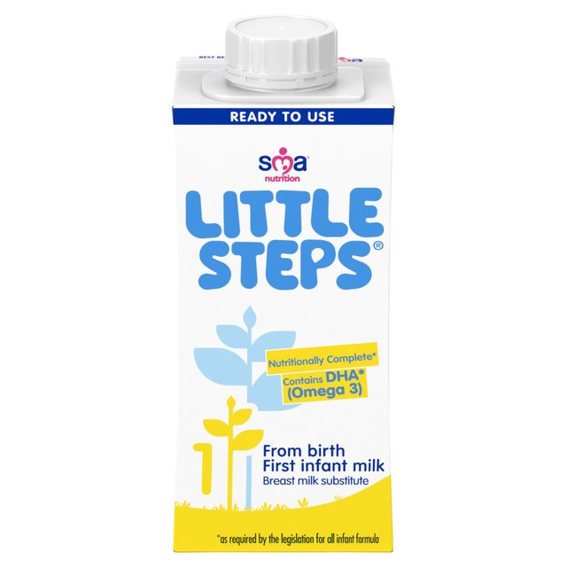 SMA Little Steps First Infant Milk From Birth   200ml GOODS M&S   