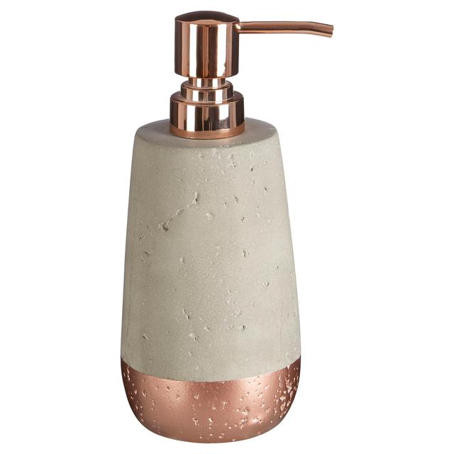 Premier Housewares Lotion/Soap Dispenser Neptune Copper and Concrete GOODS M&S   