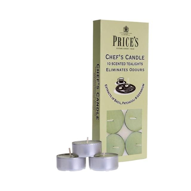 Price's Candles Chef's Odour Eliminating Tealights   10 per pack GOODS M&S   