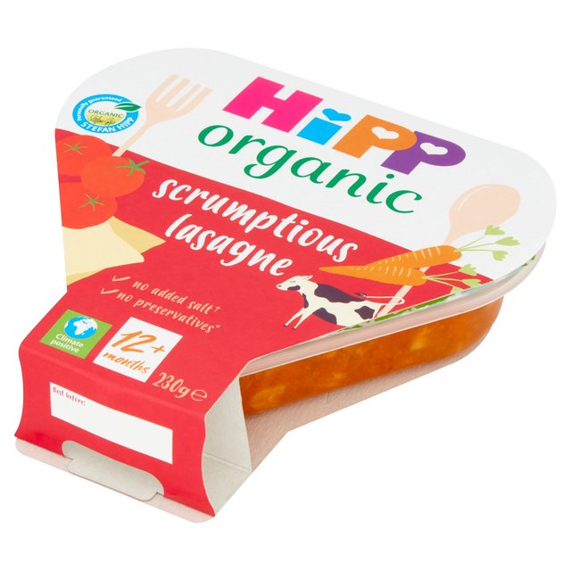 HiPP Organic Scrumptious Lasagne Toddler Tray Meal 1-3 Years    230g GOODS M&S   