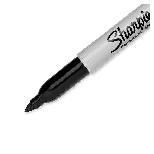 Sharpie Permanent Marker Black   5 per pack GOODS M&S   