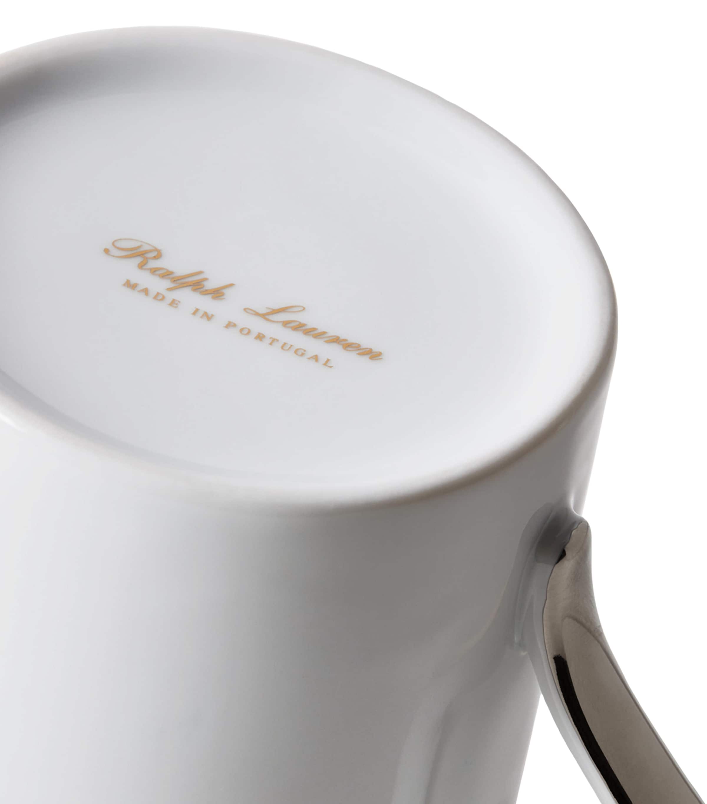 Ralph Lauren Home Wilshire creamer jug and sugar pot set, imported from the UK