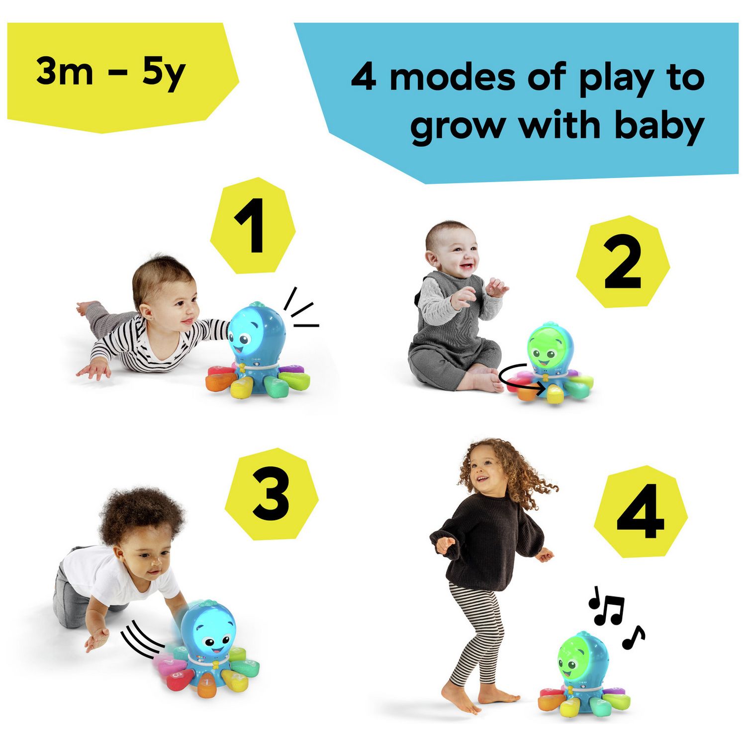 Baby Einstein Ocean Explorers Crawl & Chase activity toy, UK version