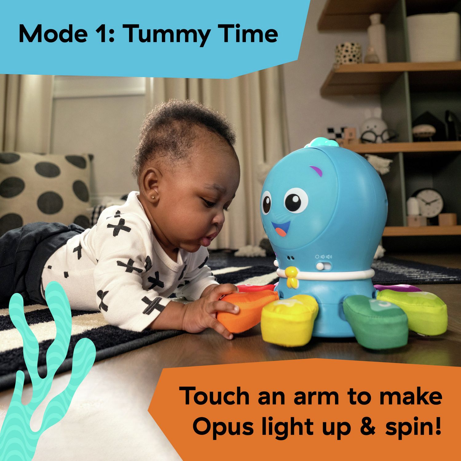 Baby Einstein Ocean Explorers Crawl & Chase activity toy, UK version