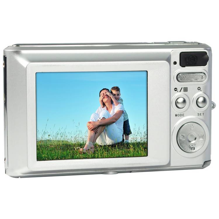 AGFA compact digital camera 24MP 8x Zoom silver, imported from the UK