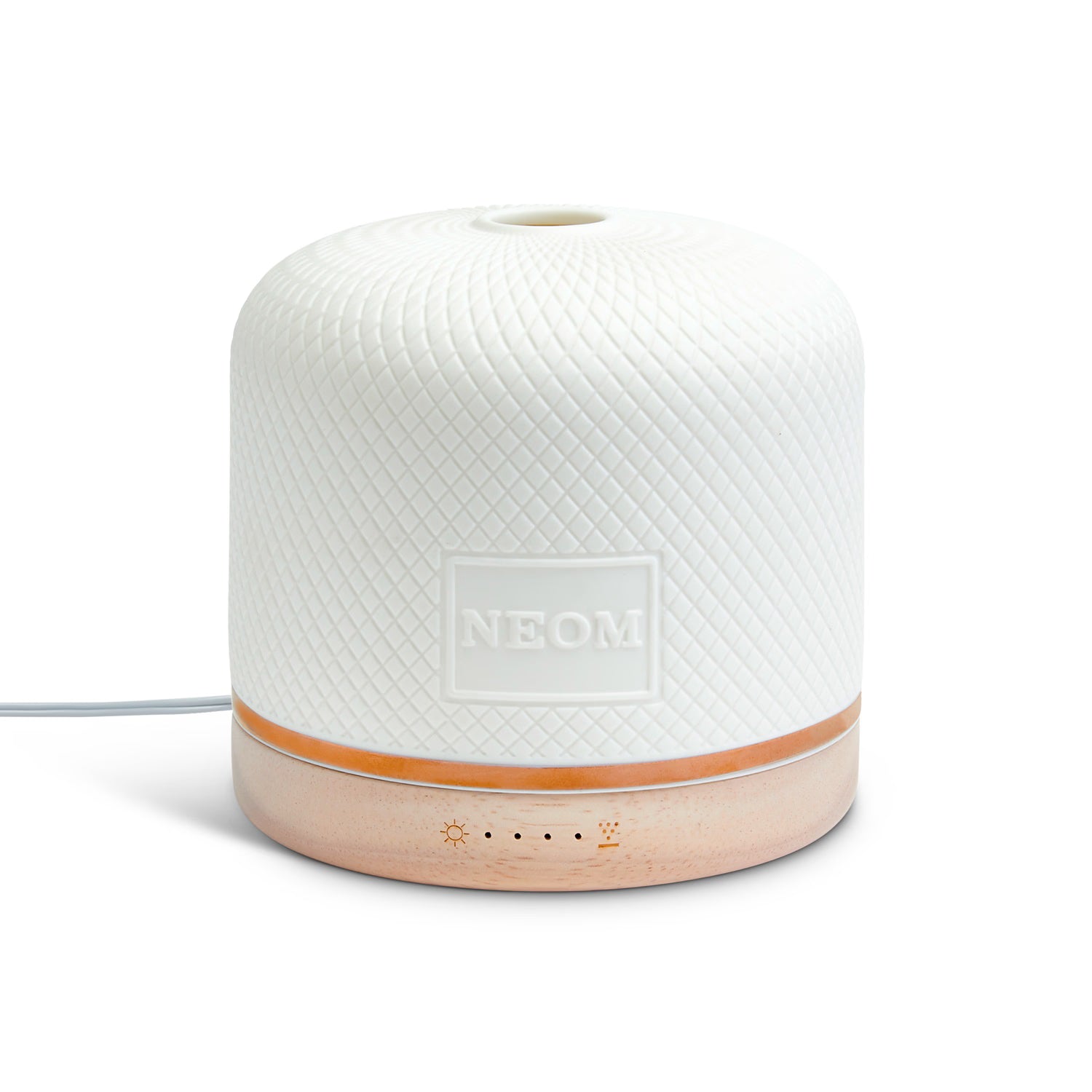 NEOM Wellbeing Pod Luxe essential oil diffuser, imported from the UK
