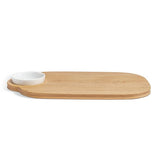 Sebastian Conran wooden serveboard with porcelain bowl, UK version