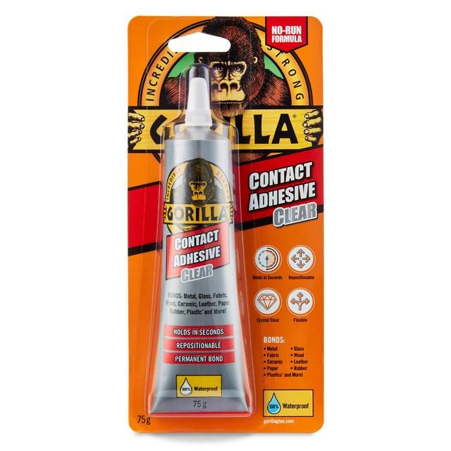 Gorilla Contact Adhesive Clear 75g   75g GOODS M&S   