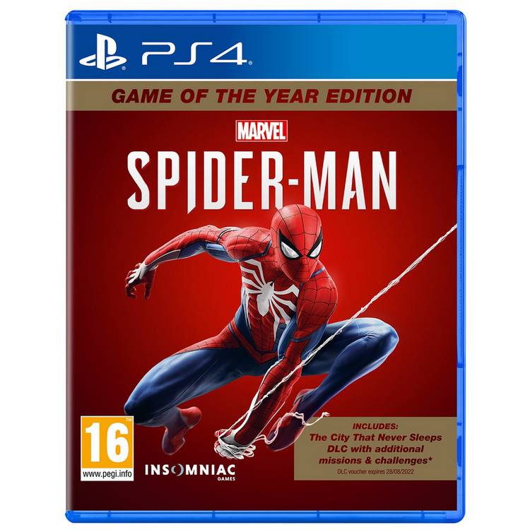 Marvel's Spider-Man Game of the Year Edition for PS4, UK version