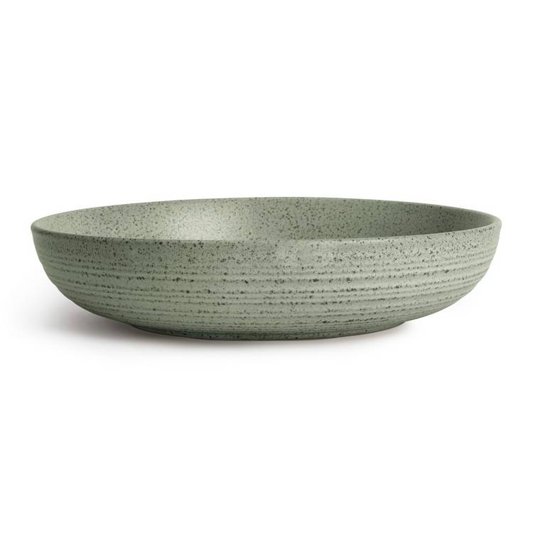 Habitat sage green stoneware pasta bowls set of 4, imported from the UK