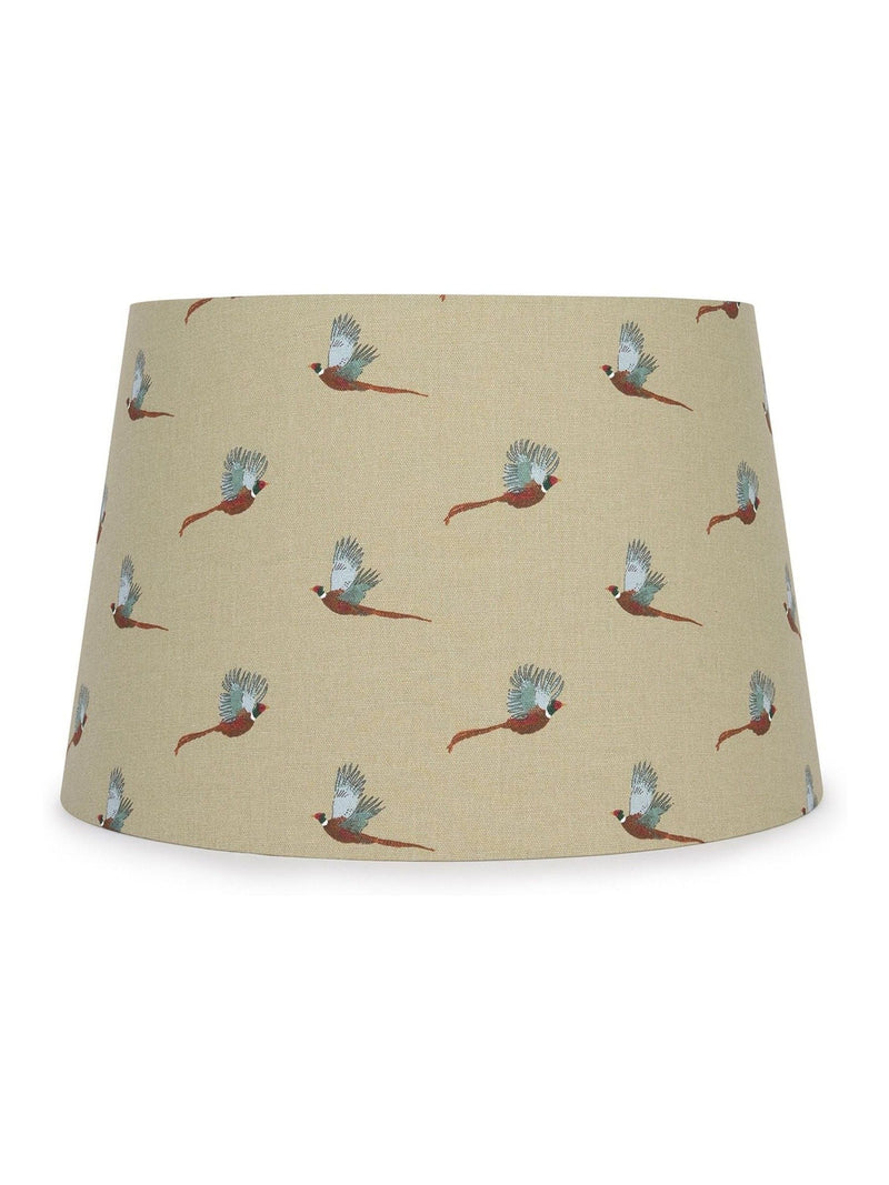 Sophie Allport Green Pheasant Tapered Large Lampshade