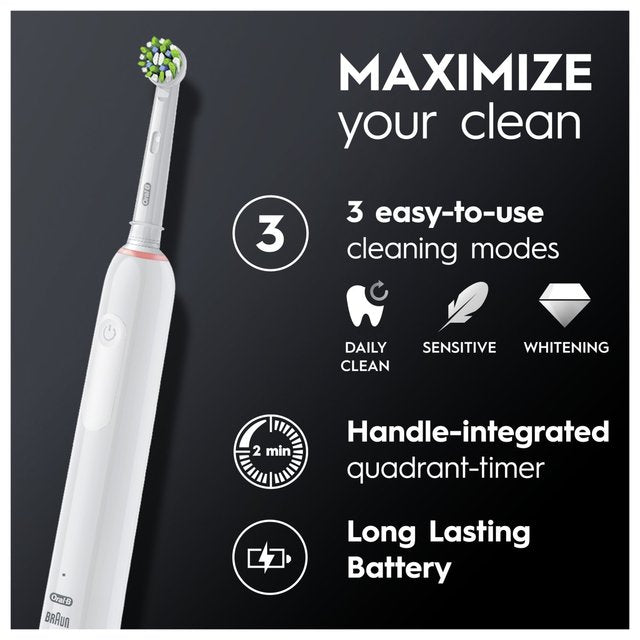 Oral-B Pro 3 3000 White Sensi Ultrathin Electric Toothbrush GOODS M&S   