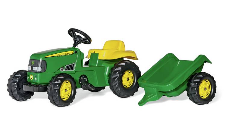 John Deere Tractor and Trailer