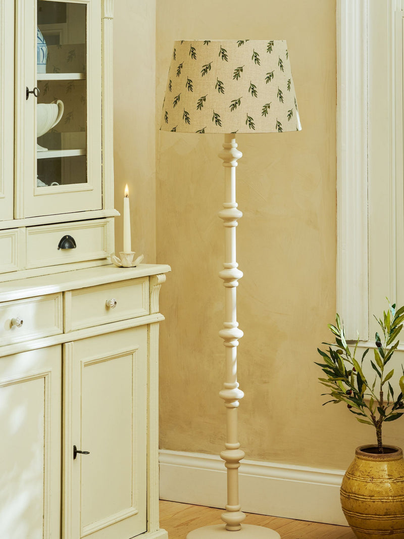 Sophie Allport Neutral Olive Tapered Large Lampshade