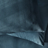 Habitat cotton waffle navy blue bedding set single, imported from the UK