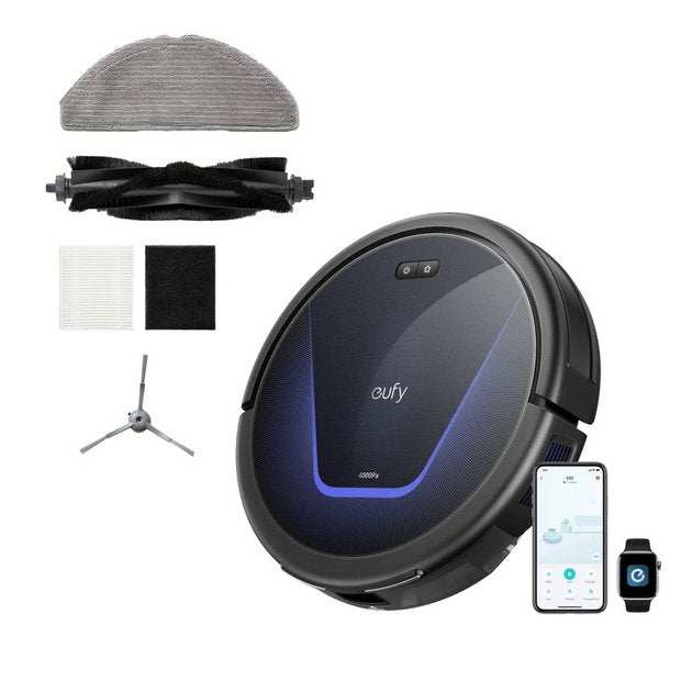 eufy G50 Hybrid robot vacuum mop auto-detangle brush (British brand)