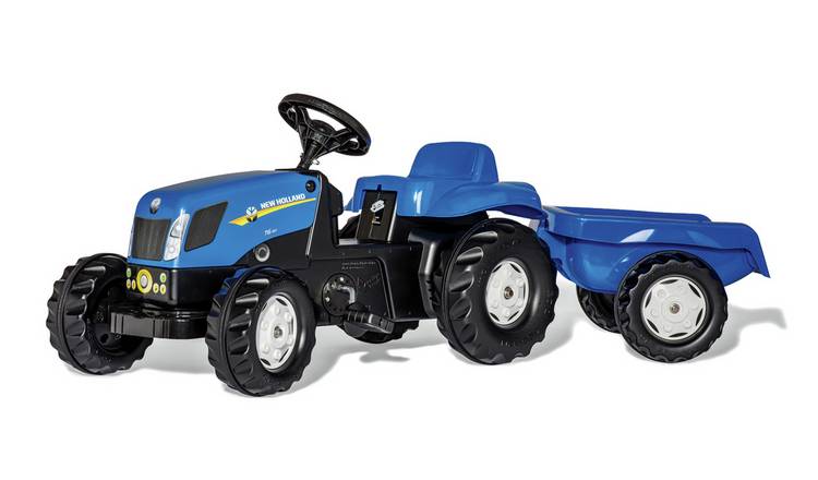 Rolly Kid New Holland T7040 Tractor and Trailer