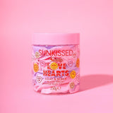 Sunkissed Love Hearts blackcurrant whipped body cleanser 250g (British brand)