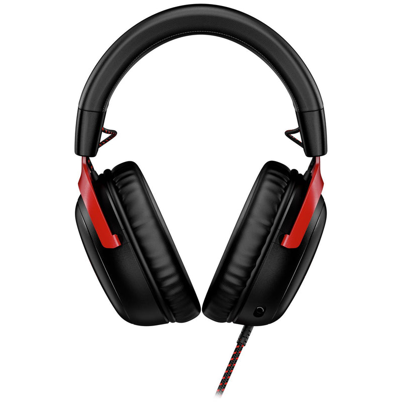 HyperX Cloud III wired gaming headset black red - British product