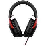HyperX Cloud III wired gaming headset black red - British product