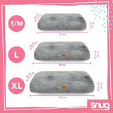 Snug grey pet bed small, imported from the UK