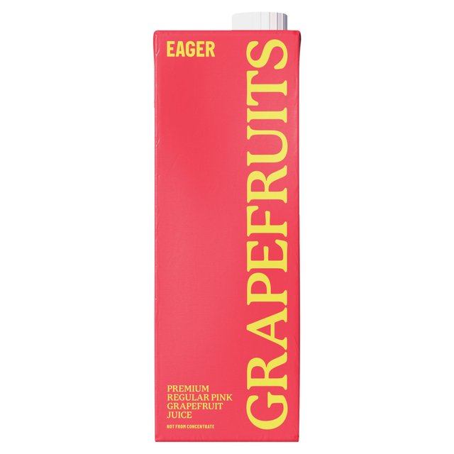 Eager Pink Grapefruit Juice Not From Concentrate   1L