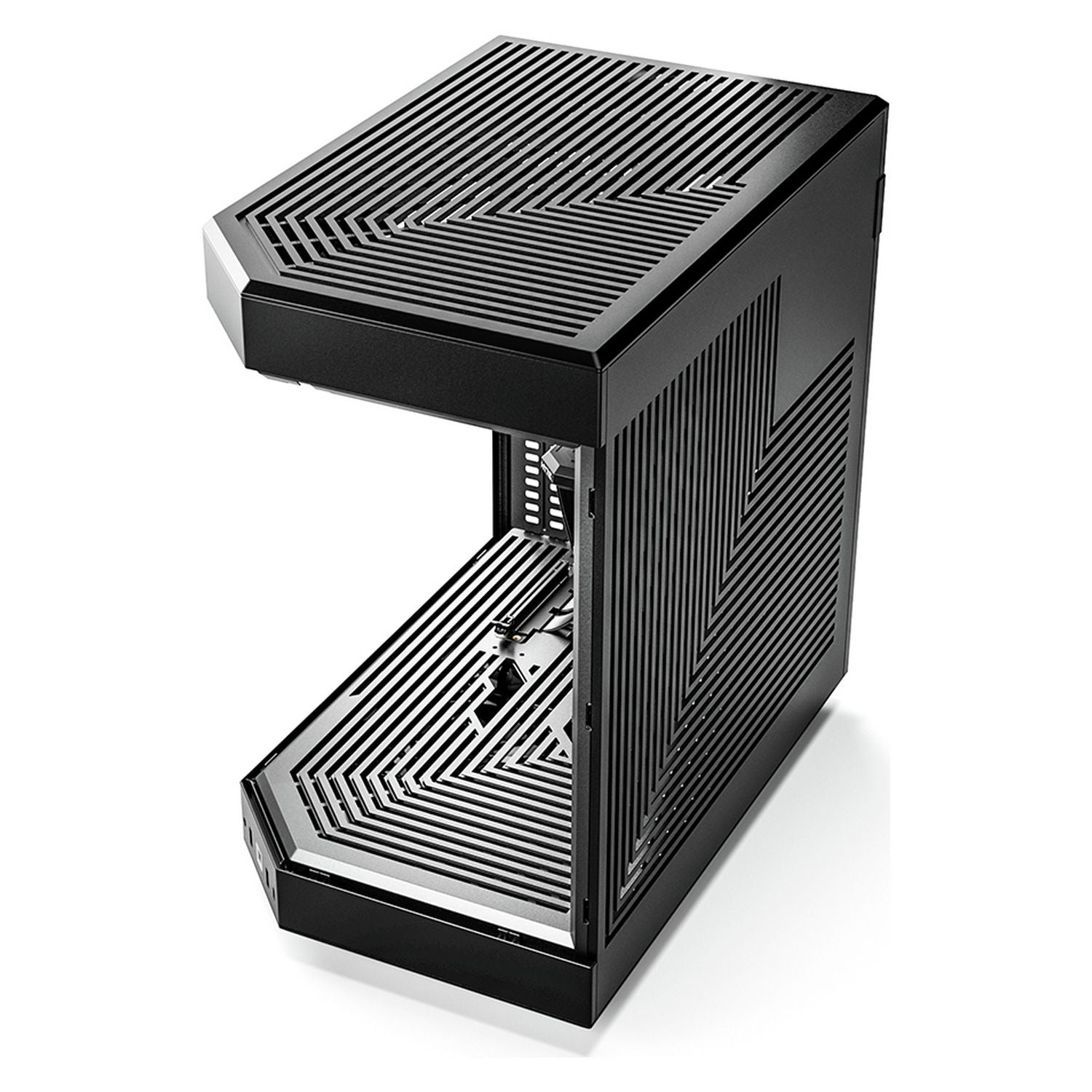 Hyte Y60 mid tower PC case black (British brand)