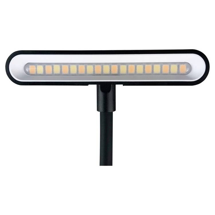 Xtralite Black rechargeable LED book light - British product