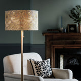 Habitat x Morris & Co Blue Strawberry Thief lampshade 45cm, imported from the UK