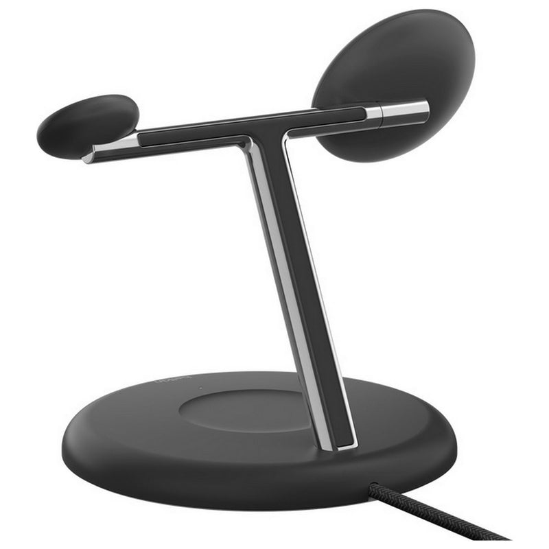 Belkin 3 in 1 MagSafe Compatible Qi2 Wireless Charger -Black