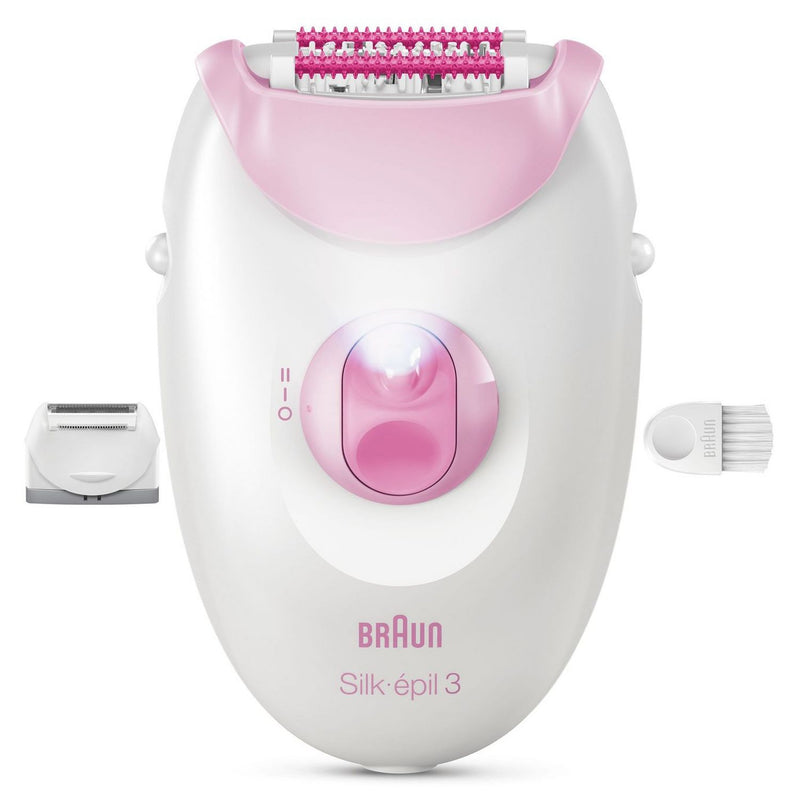 Braun Silk-epil 3 corded epilator dry use (British brand)