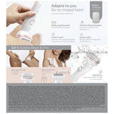 Braun Silk-epil 9 wet dry cordless epilator (British brand)