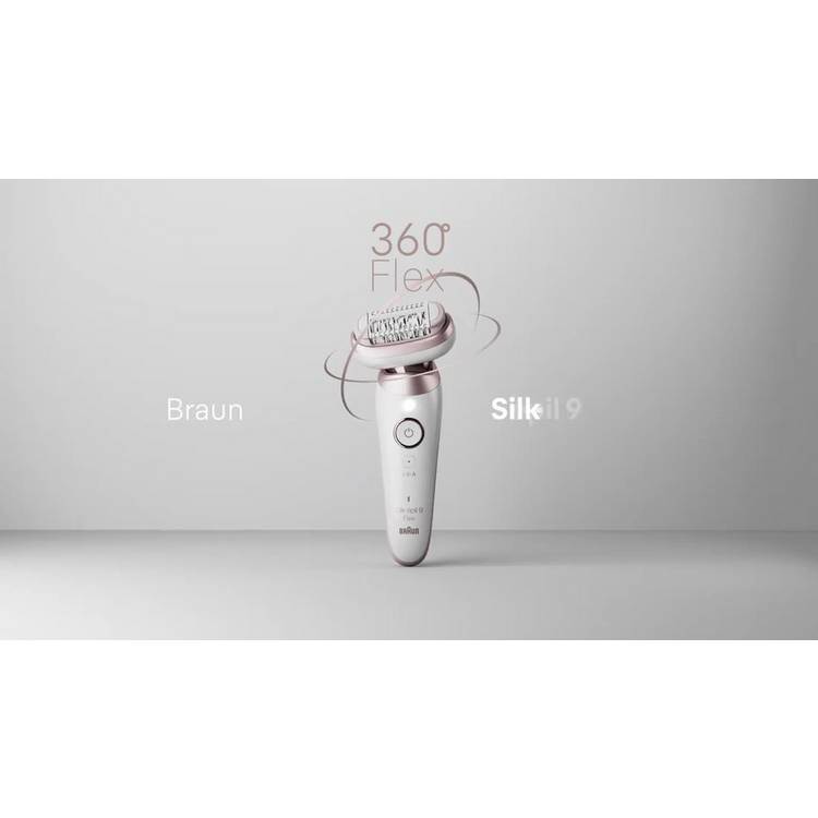 Braun Silk-epil 9 Flex epilator, imported from the UK