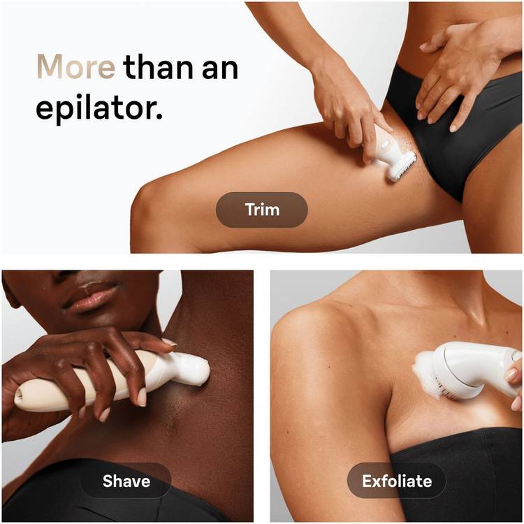 Braun Silk-epil 9 Flex epilator, imported from the UK