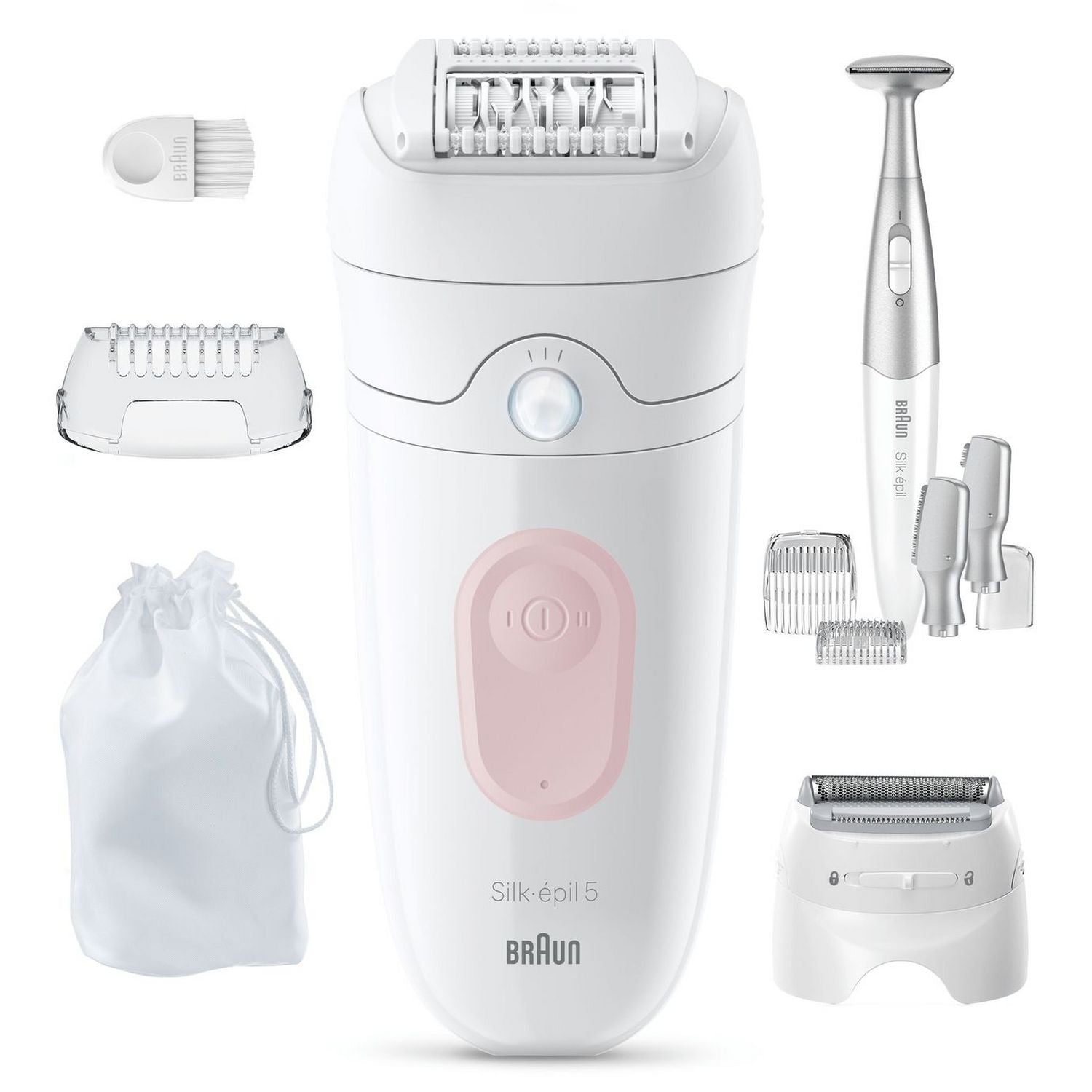 Braun Silk-epil 5 wet and dry cordless epilator - British product