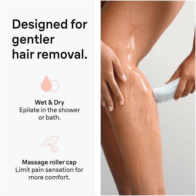 Braun Silk-epil 5 cordless wet and dry epilator - British product
