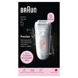 Braun Silk-epil 5 cordless wet and dry epilator - British product