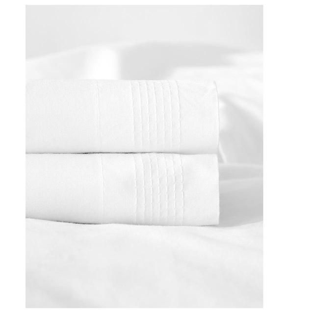 M&S Percale Duvet Cover Single-King Size White GOODS M&S   