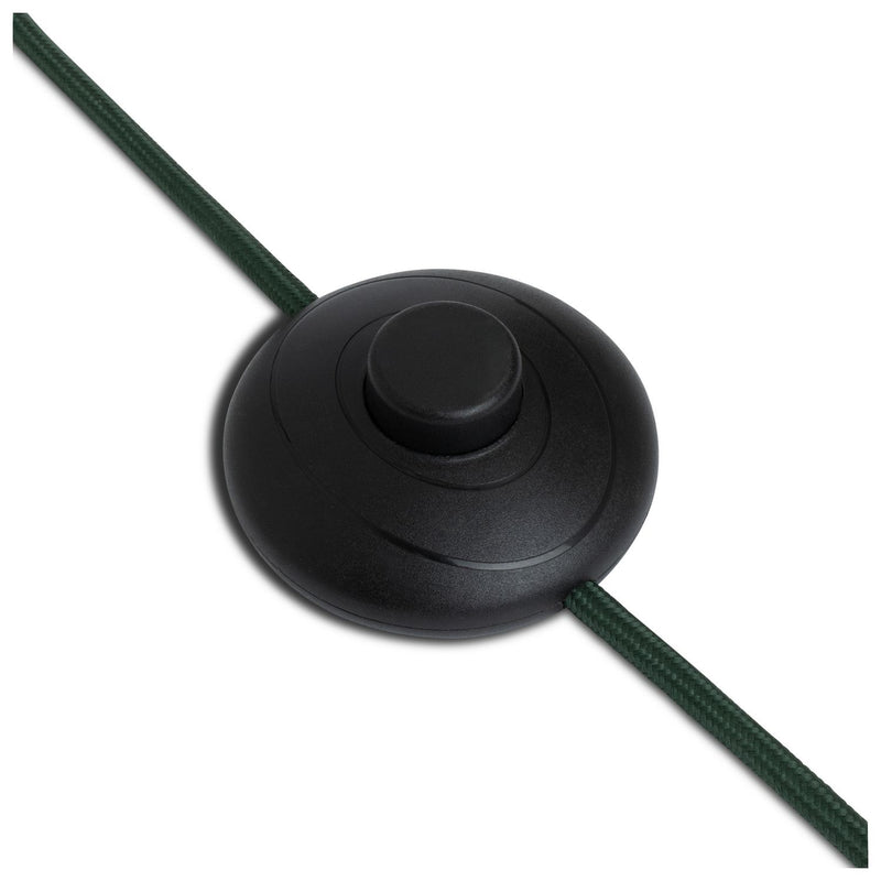 Habitat glass cloche floor lamp with brass stand, imported from the UK