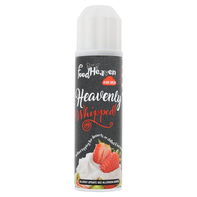 Food Heaven Heavenly Whipped Plant Based Cream   200ml GOODS M&S   