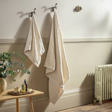 Habitat x Morris & Co. Acanthus bath sheet 550gsm cotton, imported from the UK