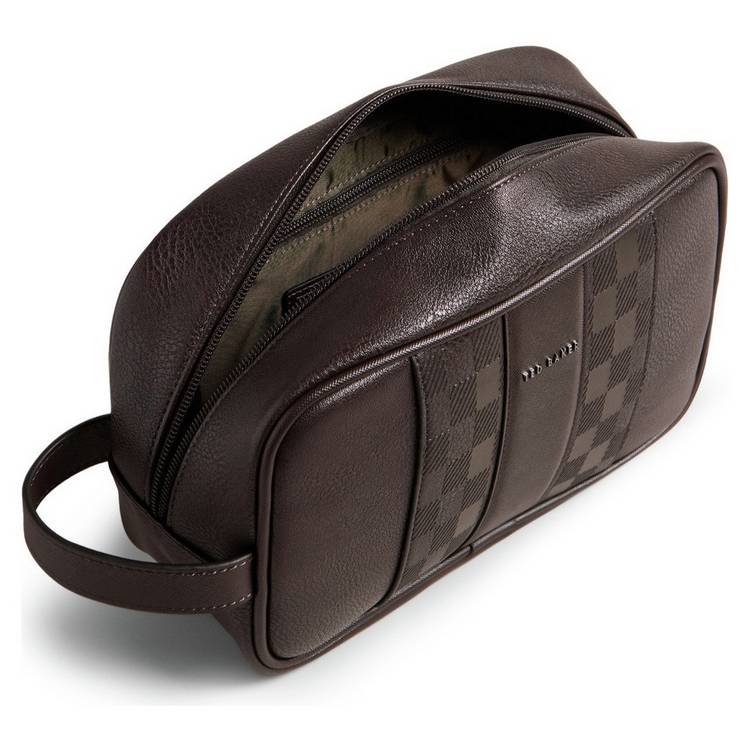 Ted Baker brown washbag, UK version