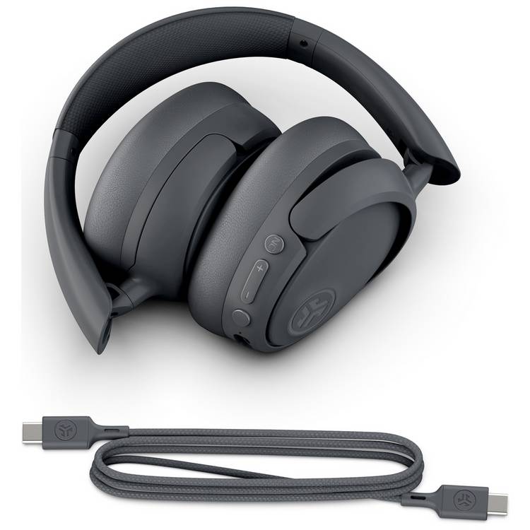 JLab JBuds Lux ANC over-ear wireless headphones Graphite, imported from the UK