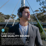 JLab JBuds Lux ANC over-ear wireless headphones Graphite, imported from the UK