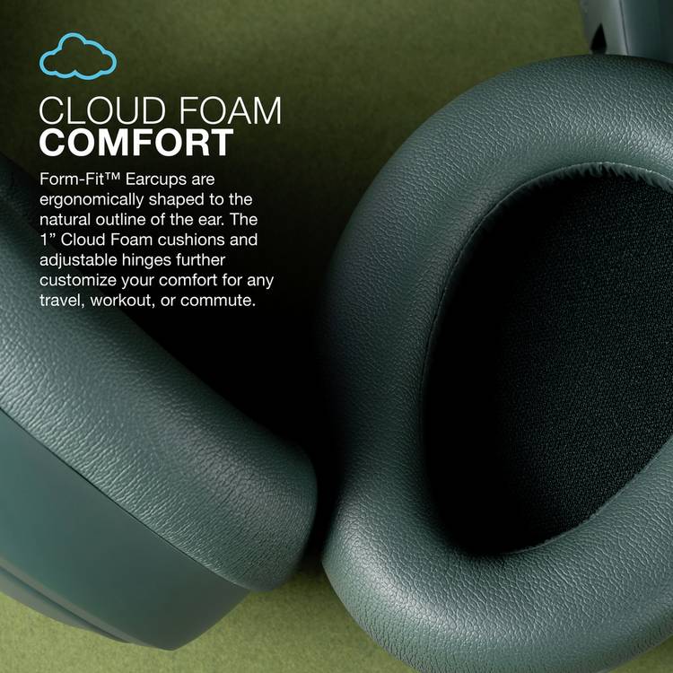 JLab JBuds Lux ANC wireless headphones in Sage - British product