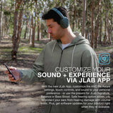 JLab JBuds Lux ANC wireless headphones in Sage - British product