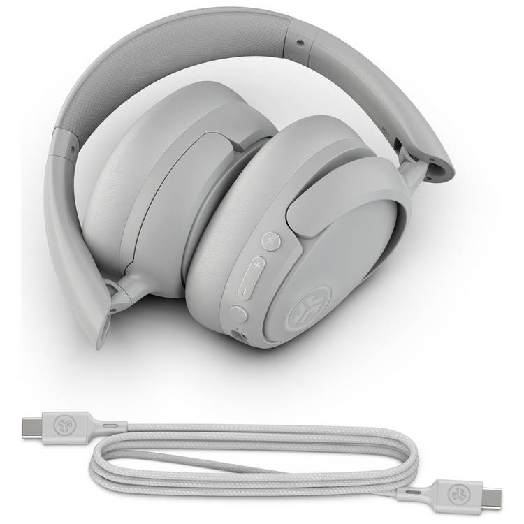 JLab JBuds Lux ANC over-ear headphones Cloud White, UK version